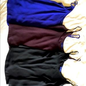 Apt.9 flowy camisoles. Fall colors! Lot of 3